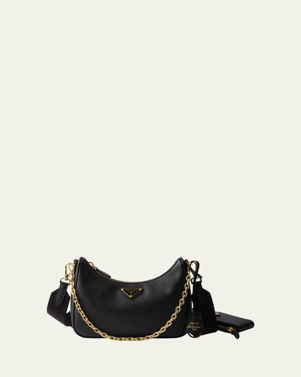 Re-Edition 2005 Saffiano Leather Shoulder Bag